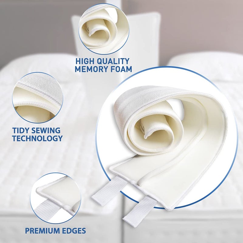 HITOMEN Bed Bridge  Twin to King Bed Converter Kit  Bed Gap Filler with Strap  Mattress Connector - Image 3
